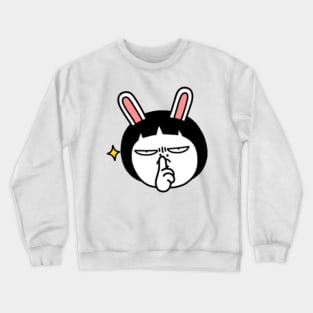 The Hard Life by Hozo - KakaoTalk Friends (Silence is Golden) Crewneck Sweatshirt